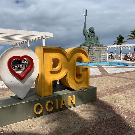 Apartamento Frente Ao Mar Com Varanda E Piscina Praia Grande  Eksteriør bilde