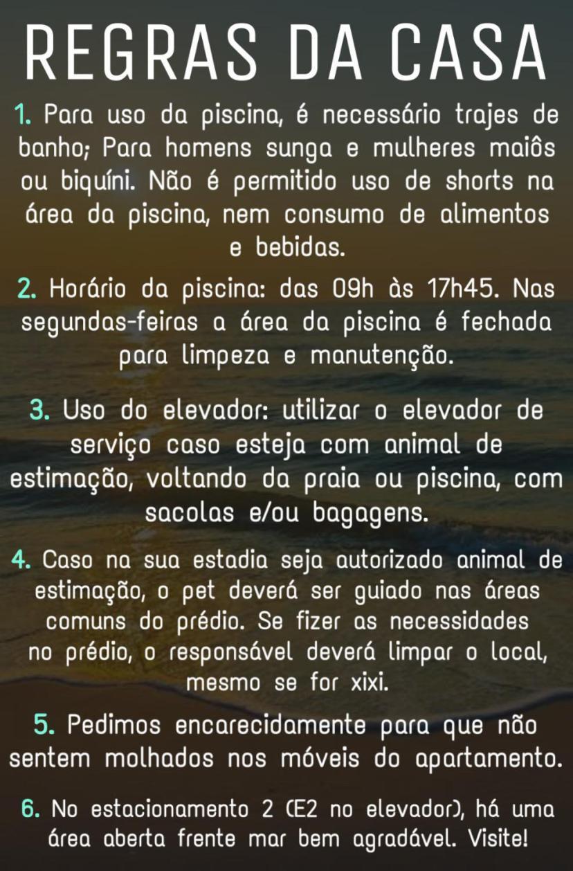 Apartamento Frente Ao Mar Com Varanda E Piscina Praia Grande  Eksteriør bilde