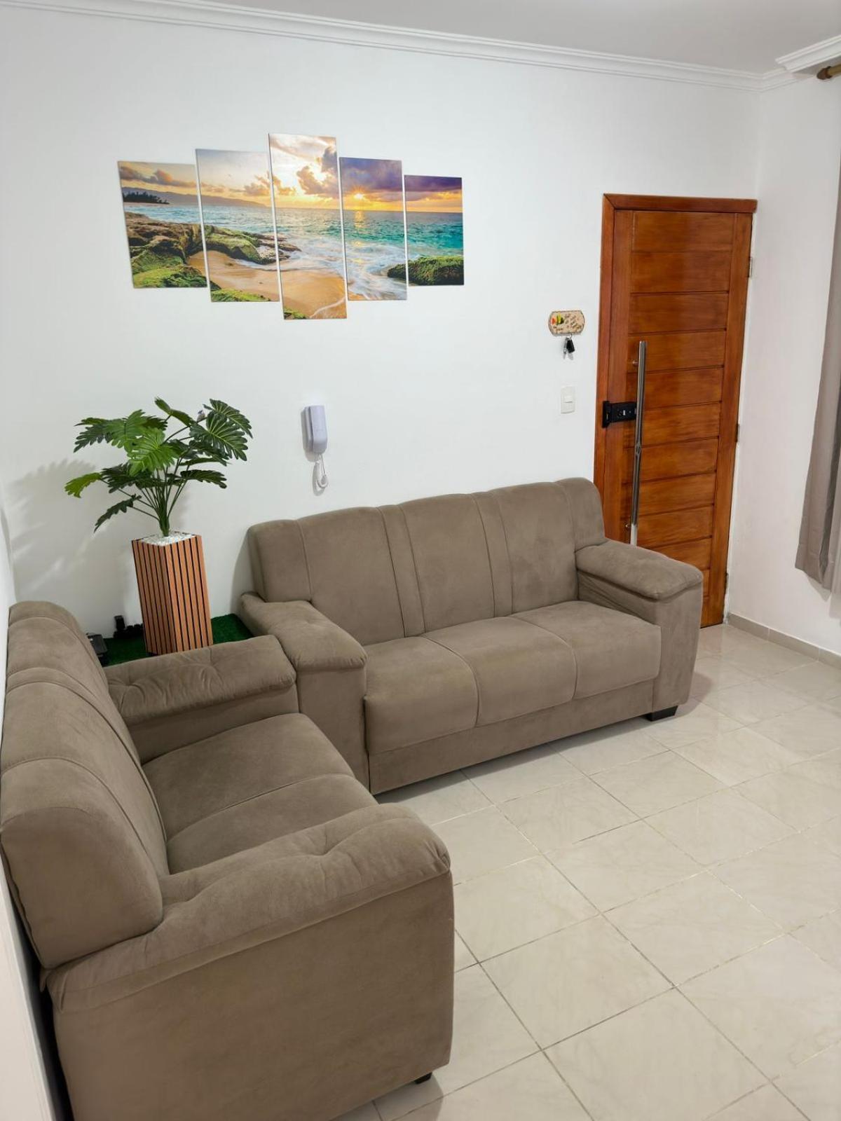 Apartamento Frente Ao Mar Com Varanda E Piscina Praia Grande  Eksteriør bilde